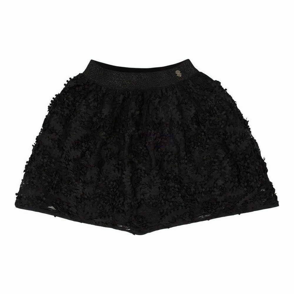 7901 Petals 3d skirt  Black /8