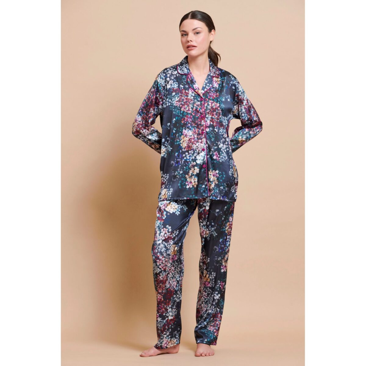 Γυναικεία πιτζάμα Σατέν 7725 Jeannette Lingerie