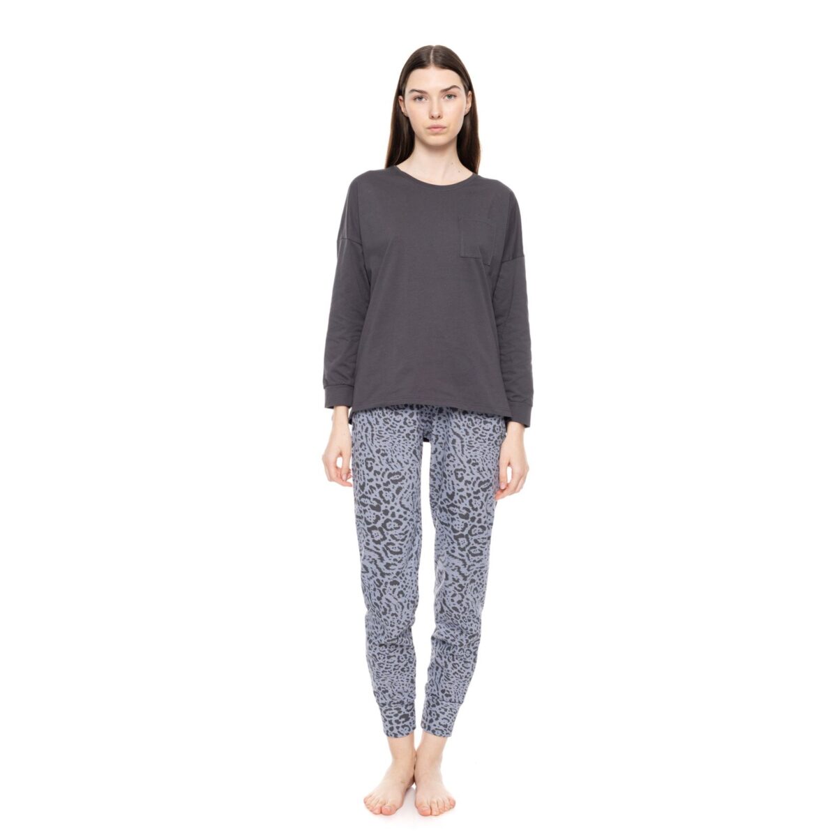 W1522 PYJAMA GREY LEO Type /XL