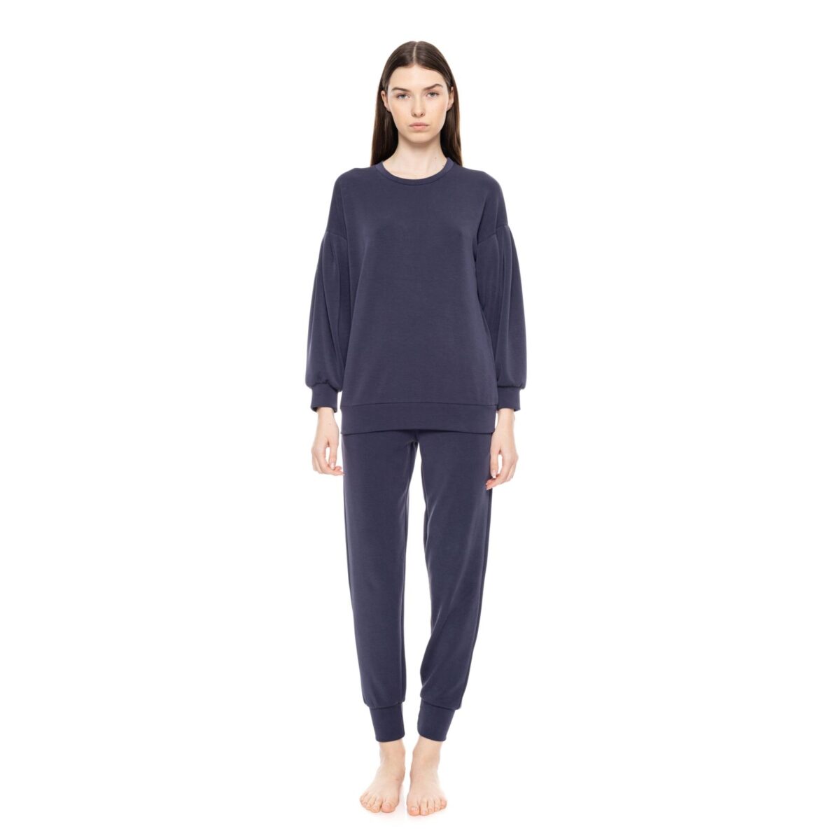 W1641 HOMEWEAR SOFT STRETCH Yacht Blue /XL